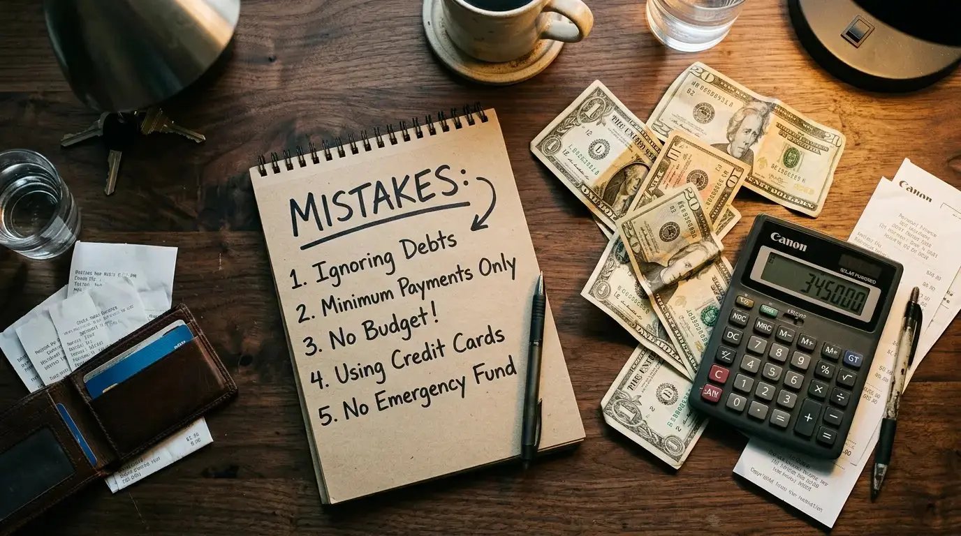 Debt Mistakes