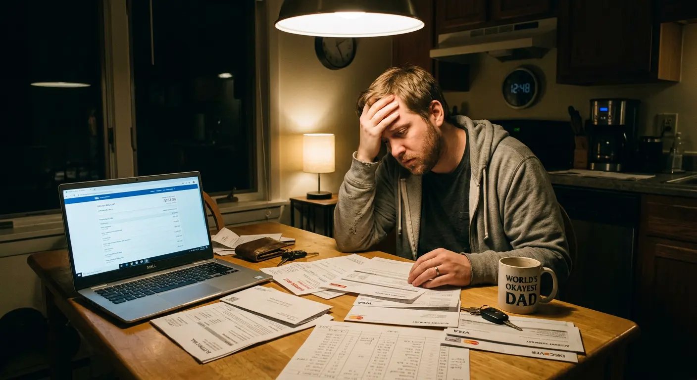 Jeff stressed about debt